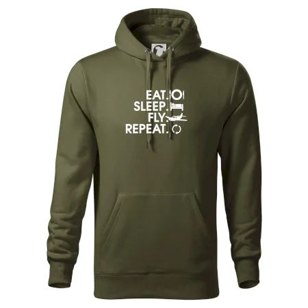 Eat sleep fly repeat
