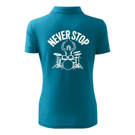 Never Stop a drummer