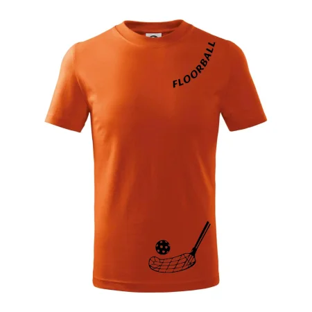 Floorball nápis šikmo