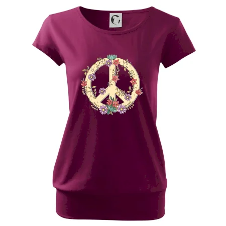 Peace symbol pieskový