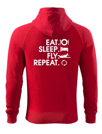 Eat sleep fly repeat