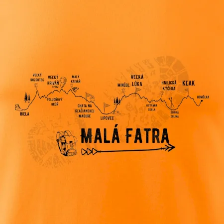 Profil kopca - Malá Fatra