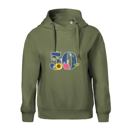 Kvetinové číslo kreslené - 50