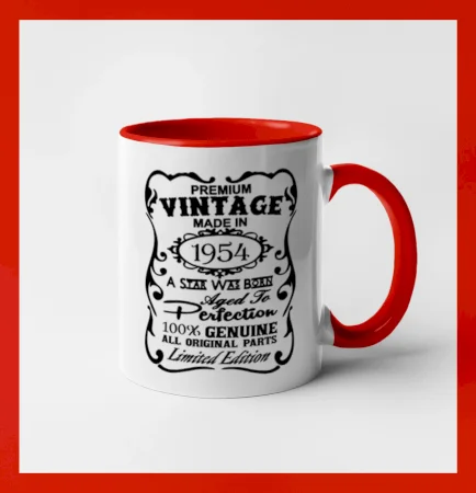 Vintage Etiketa - 1954