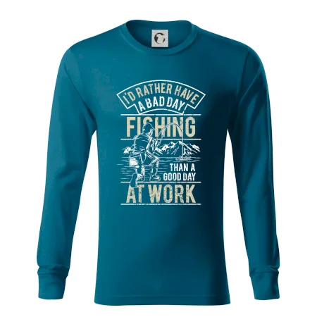 Fishing at work