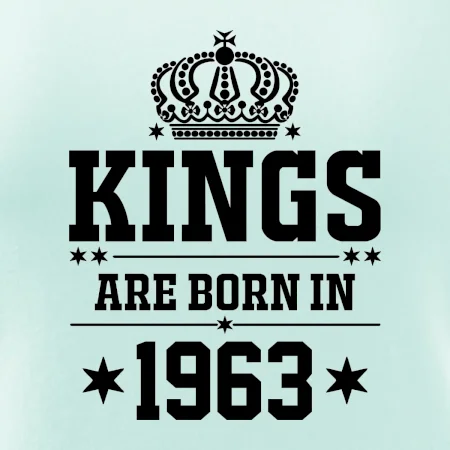 Kings are born in 1963
