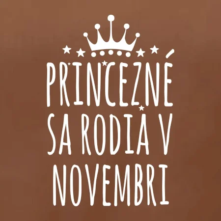 Princezné sa rodia v novembri
