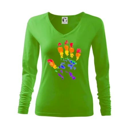 LGBT hand print