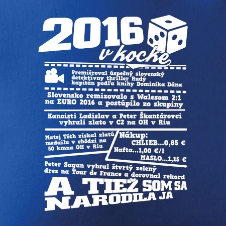 2016 v kocke