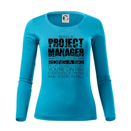 Being A Project Manager - bike