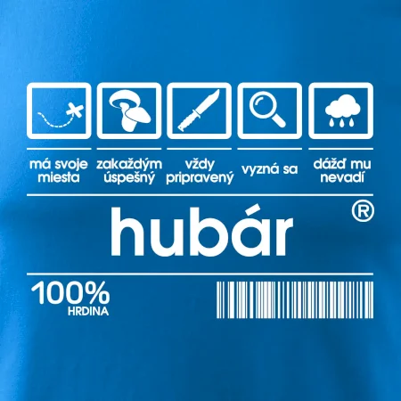 Čiarový kód - Hubár