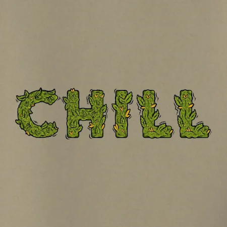 Konopi nápis chill