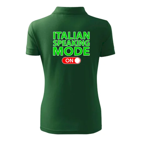 Italian speaking mode - ON