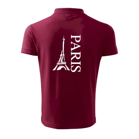 Paris nápis Eiffelovka na výšku