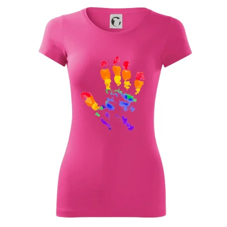 LGBT hand print