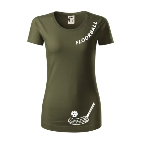 Floorball nápis šikmo