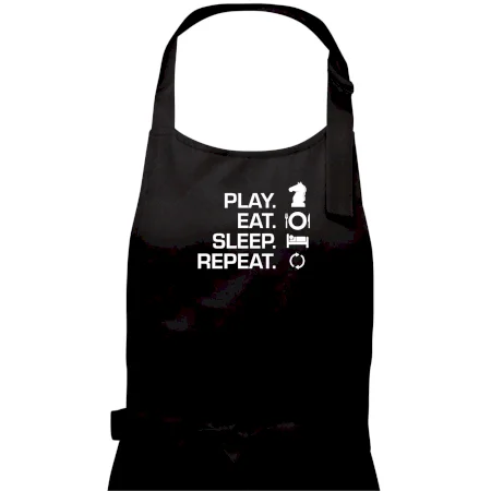 Eat sleep play - šach