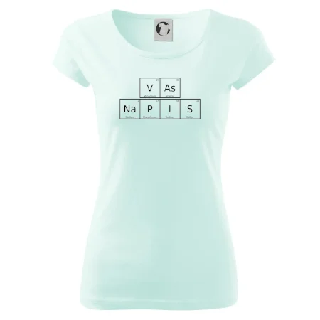 Vlastný nápis - periodická tabuľka