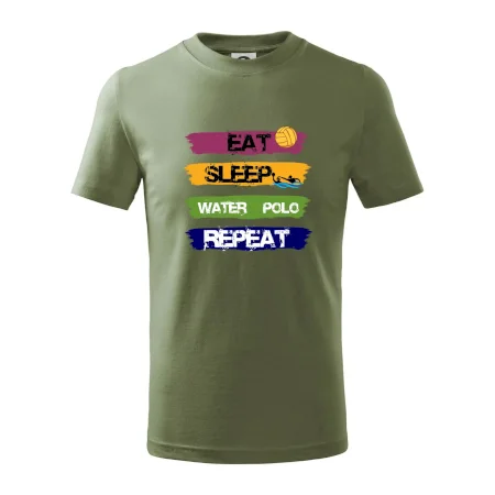 Eat sleep watter polo farebné
