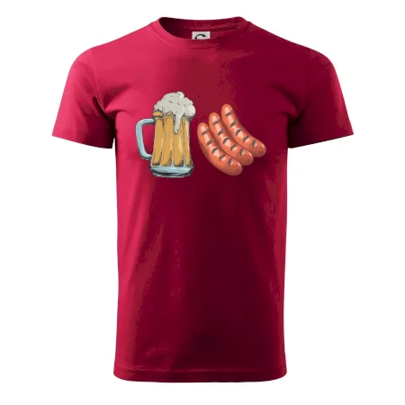 Pivo a klobása
