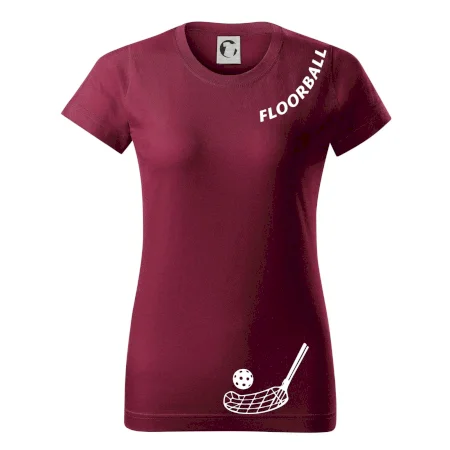 Floorball nápis šikmo
