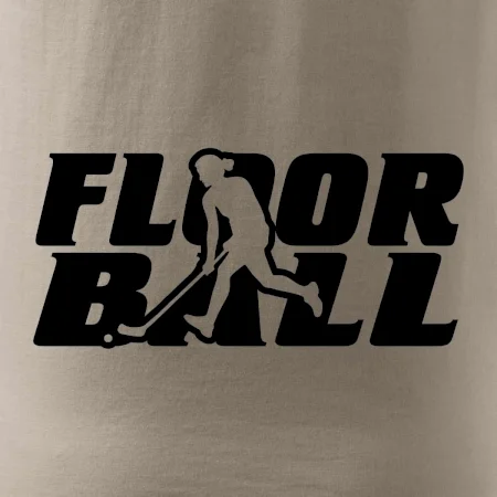 Floorball nápis rovný