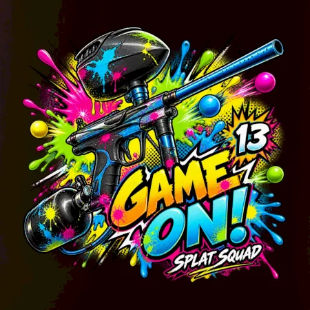Farebná explózia – Game On paintball
