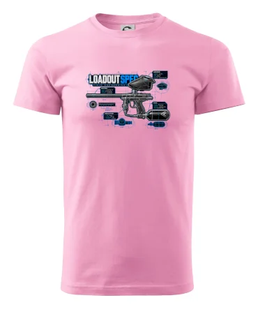 Technický výkres výstroja pre paintball