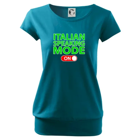 Italian speaking mode - ON