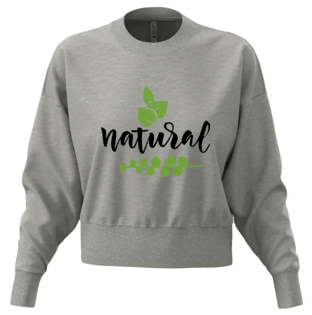 Natural - nápis v listoch