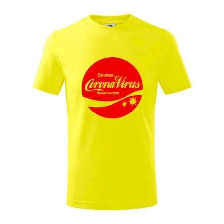 Corona virus pandemic logo