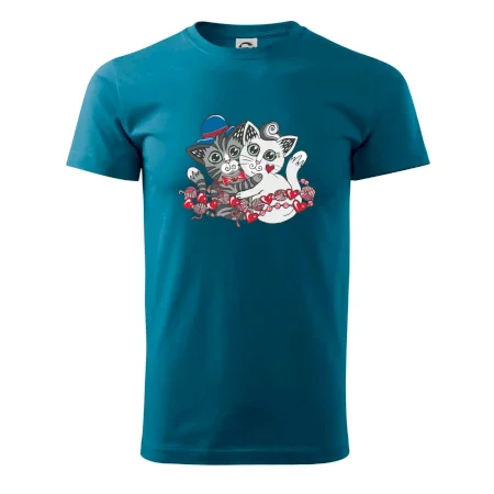 Mačky v objatí (Pecka design)