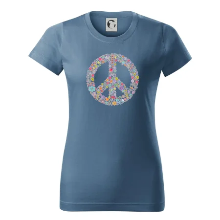 Peace symbol lístočky