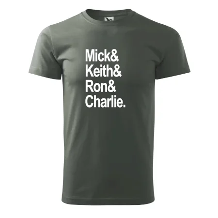 Mick Keith Ron Charlie