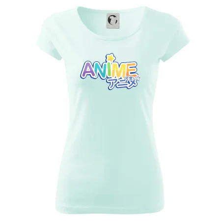 Anime nápis dúhový
