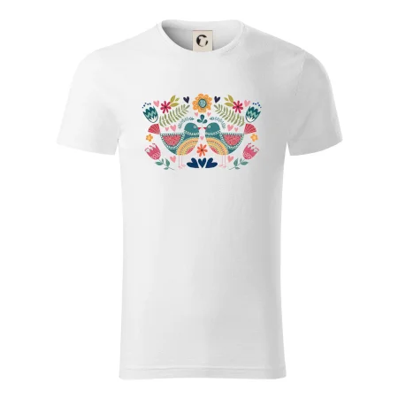 Folklór - dva farebné vtáčiky