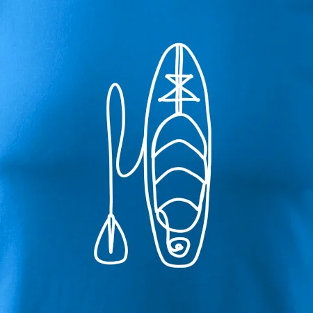 Paddleboard jedním tahem