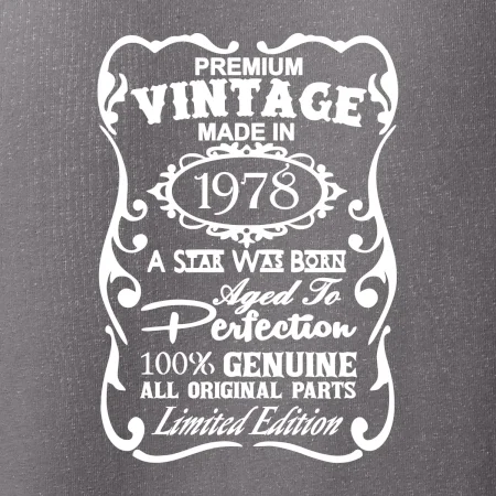 Vintage Etiketa - 1978