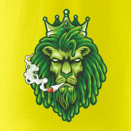 Zhulený lev zelený