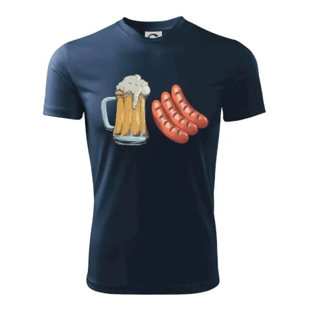 Pivo a klobása