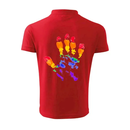 LGBT hand print
