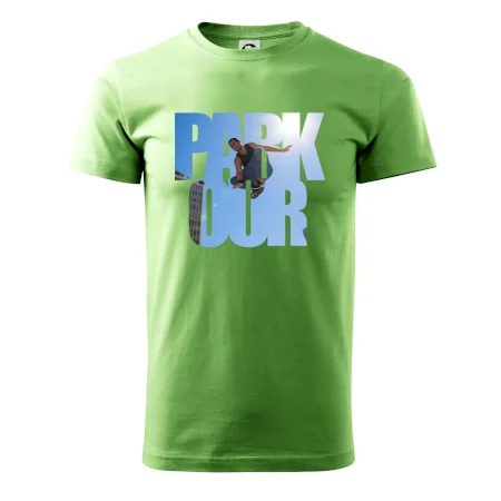 Parkour nápis nebo