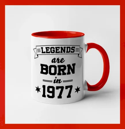 Legends are born in 1977