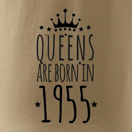 Queens are born in 1955