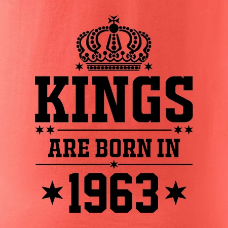 Kings are born in 1963