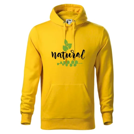 Natural - nápis v listoch