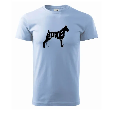 Boxer nápis v tele