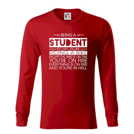 Being a student - bike