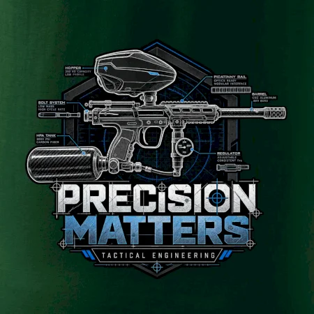 Technický nákres – presnosť je dôležitá paintball