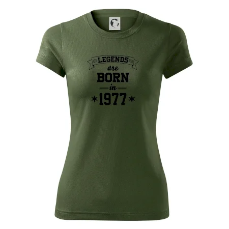 Legends are born in 1977